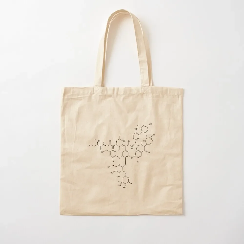 

Vancomycin Chemical Structure Tote Bag Women's shopping bag Cloth bags university shopper bag