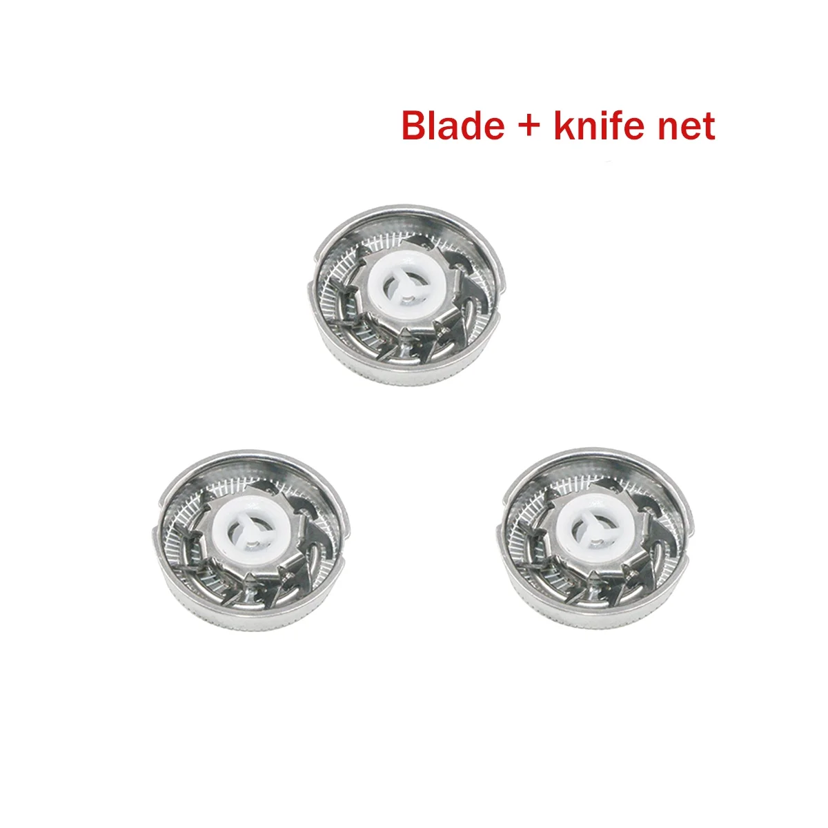 Flyco-Elétrica Barbeador Cabeça, Lâmina Anel Duplo, Acessórios de Substituição, FR6, 9 Pcs