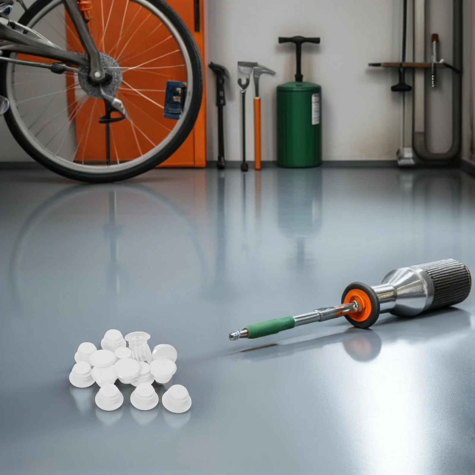 

40pcs Bicycle Handlebar End Caps Shock Absorption Comfort Grip Mountain Road Bike Plugs Durable Rubber Plastic for Safety