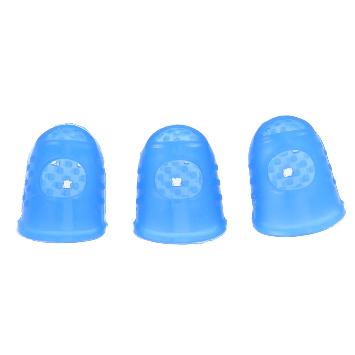 

3Pcs Non-Slip Anti-Scalding Finger Tips Protection Dark Blue Size S Fingertip Grips for Counting Sorting Collating Paperwork