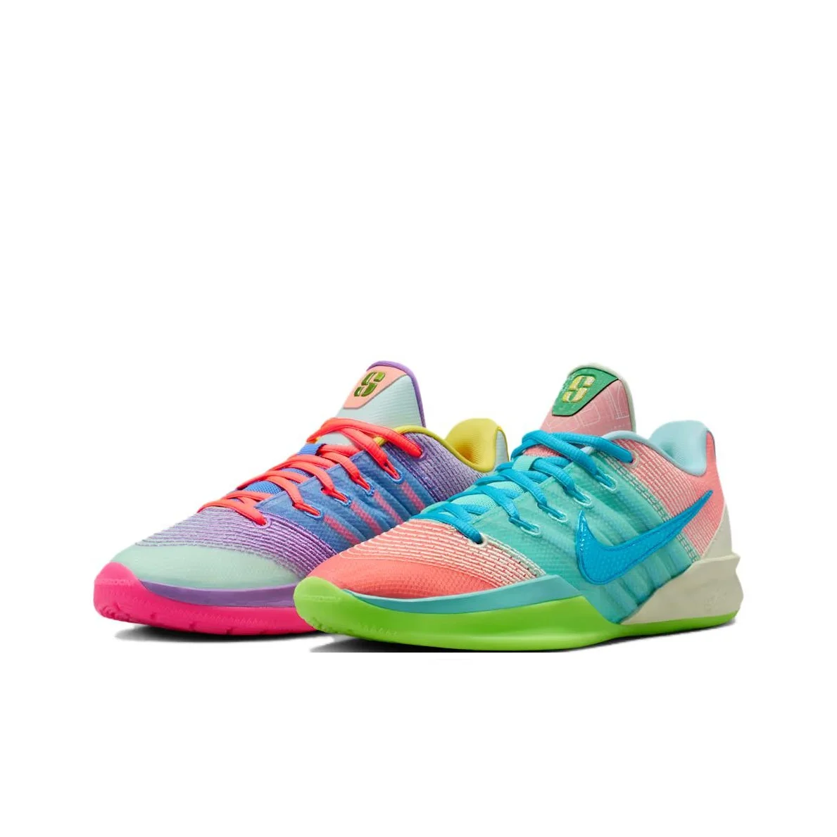 Nike Sabrina 3 Basketball Shoes Unisex Blue Pink Purple IO7844-300