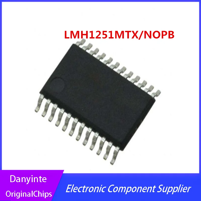 

NEW 5PCS-10PCS/LOT LMH1251MTX/NOPB LMH1251MTX LMH1251MT LMH1251 TSSOP24