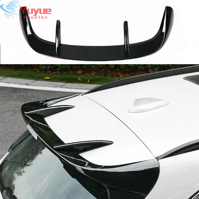 For BMW X1 2016 2017 2018 2019 rear spoiler ABS Material Rear Roof Trunk Spoiler For BMW new X1 Color