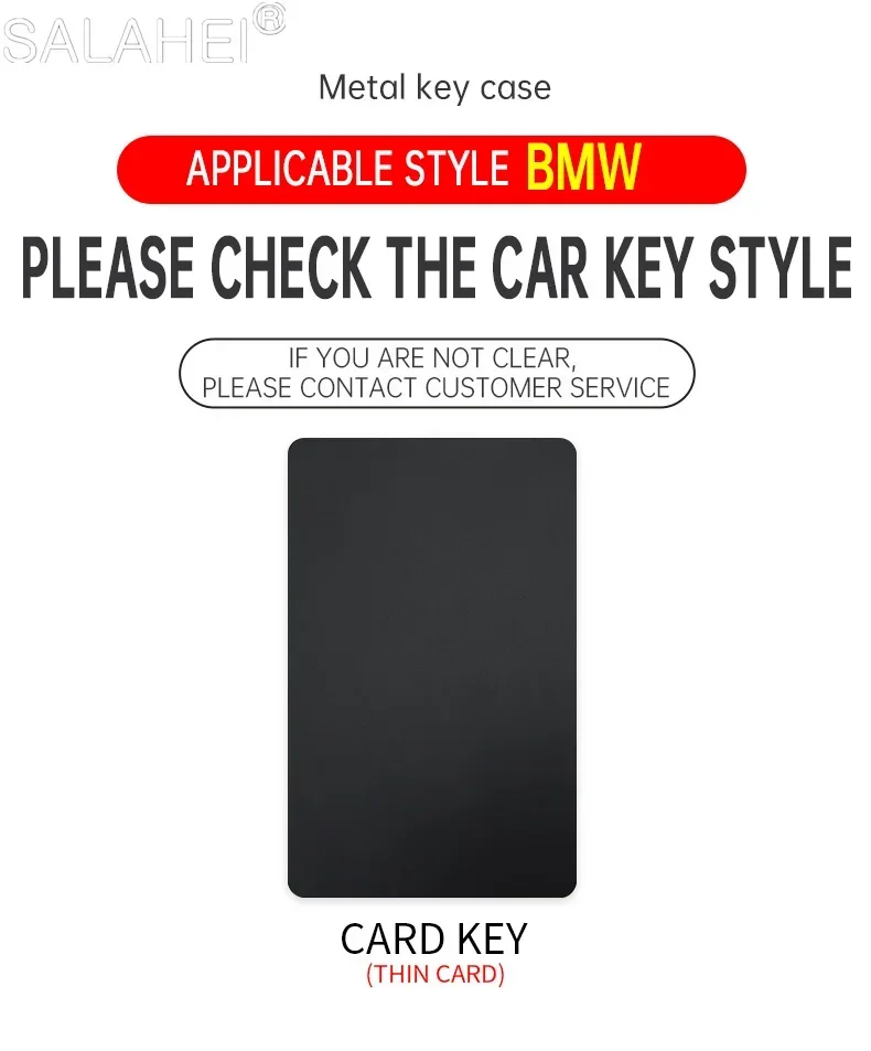 Car NFC Card Key Case For BMW 1 3 New 5 7 8 Series X1 X3 X5 X6 X7 F30 G20 F34 F31 G30 G01 F15 I3 M4 535le Keychain Bag Accessory