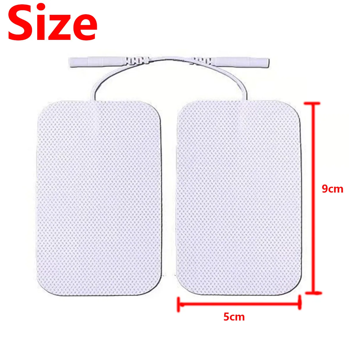 1/2/4/8/10/20Pcs 5*9cm Large Electrode Pads Unit Replacement Pads Electric Body Massager Accessories Muscle Stimulator For Tens