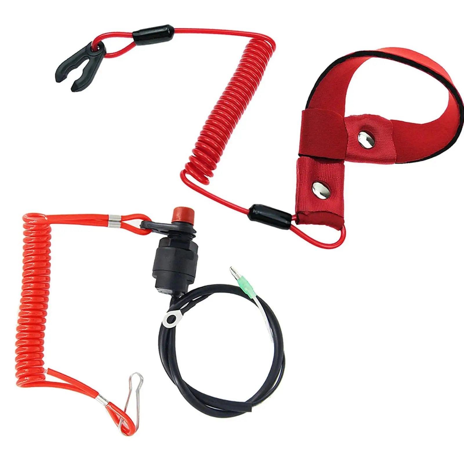 

Лодка Start Stop Kill Ремешок на привязке Аксессуары для мотоциклов Универсальный для подвесных моторов