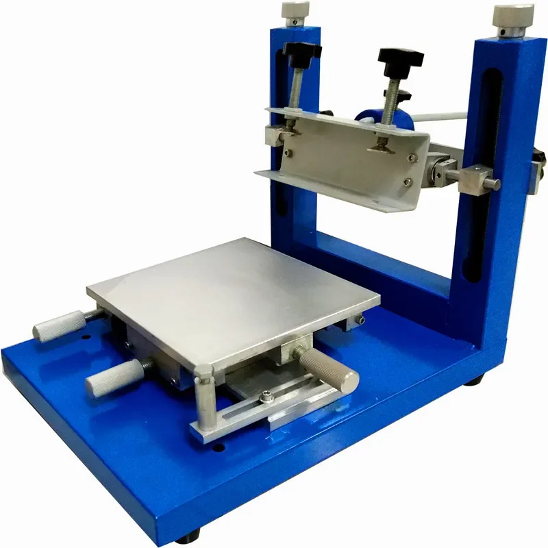 Manual screen printing table