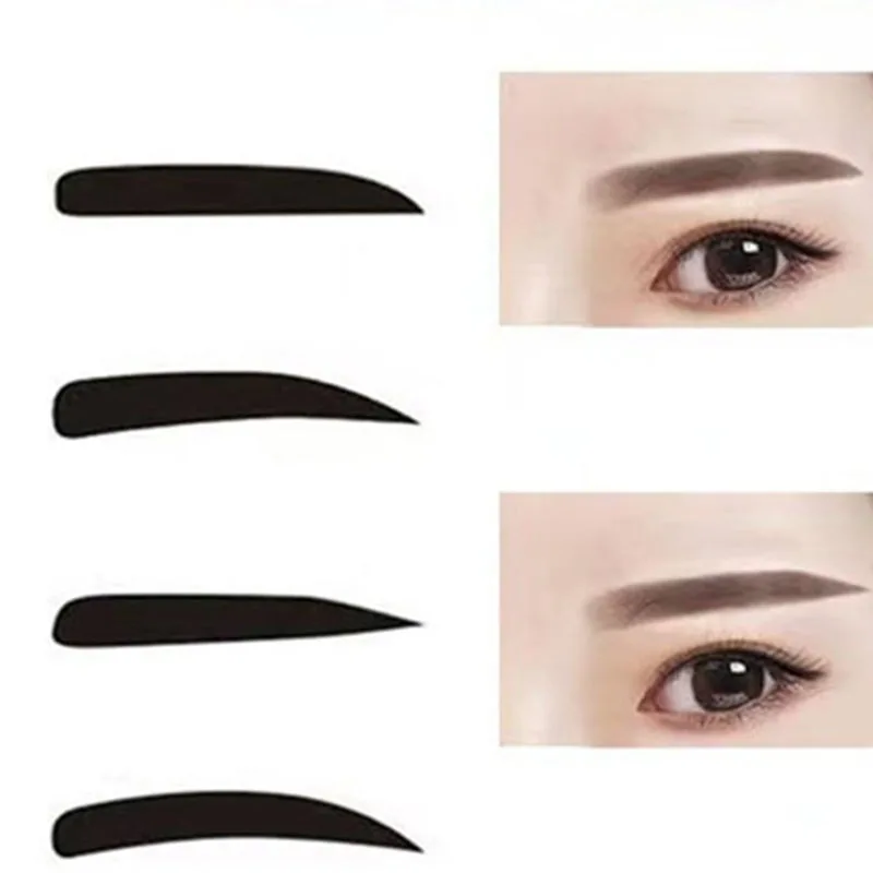 【Hot sales】Eyebrow Stencils, Eyebrow Shaping Kit, Eyebrow Template, 8 Styles Reusable Eyebrow Stencil With Handle