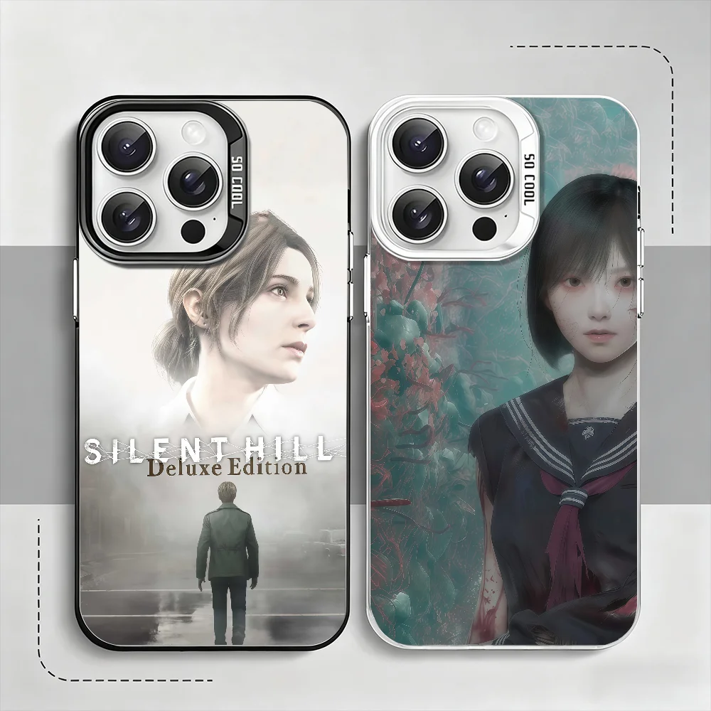 

Game Silent Hill f phone case For iPhone 12 11 13 14 15 16 17 Max Pro Plus Mini Protective IMD Color Cover