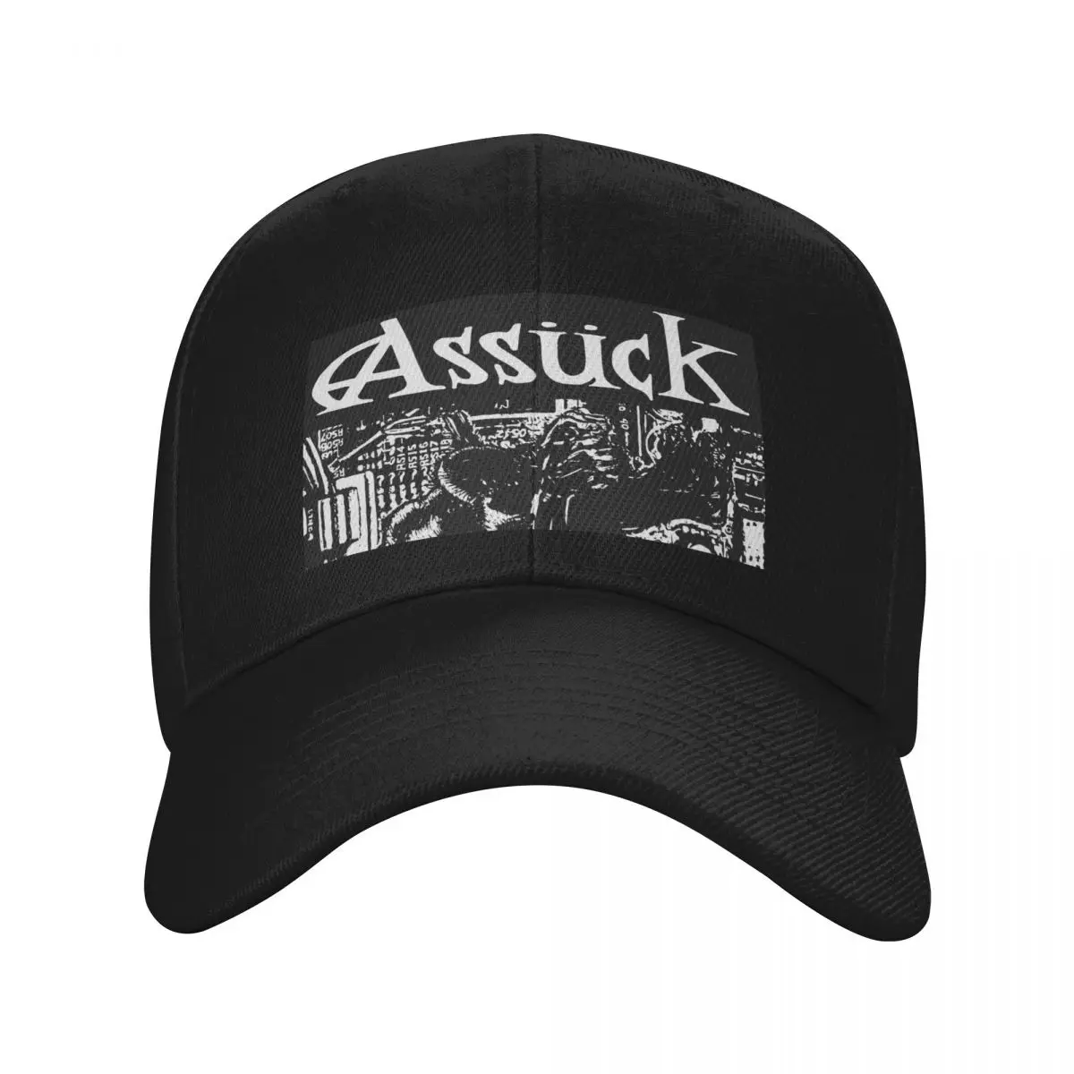 Assuck Misery Index Album Baseball Cap Hat Beach Cosplay New In Hat Wild Ball Hat Women's Golf Clothing Men's