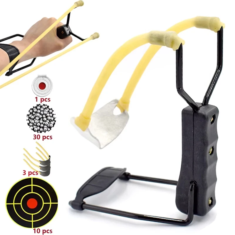 

High Precision Infrared Laser Slingshot Pressureless Fast Catapult Outdoor Professional Shooting Hunting Competitive Sports Caza