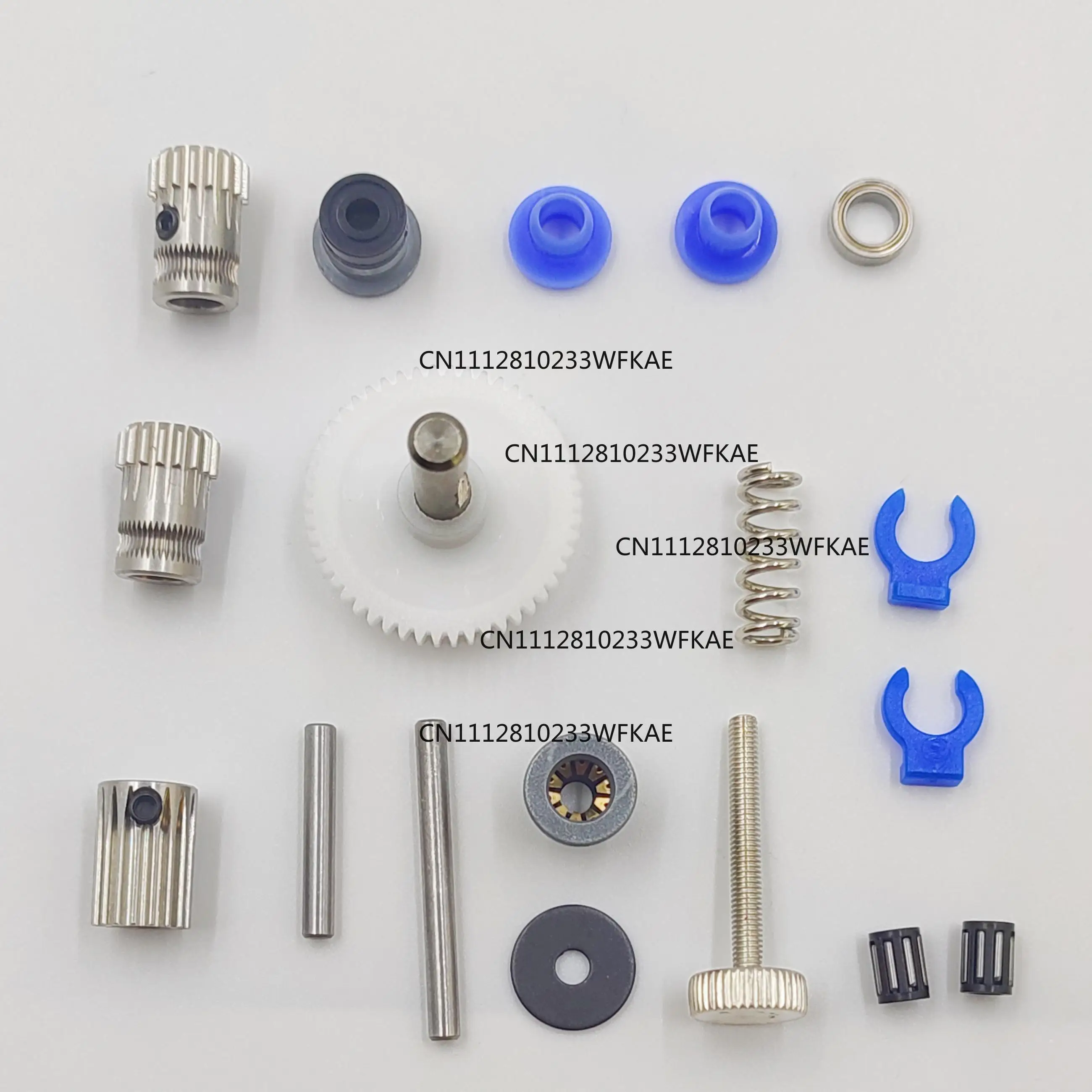 BMG Extruder Kit, Dual Drive Gear, Specially Treated Steel for Prusa DIY Bowden Straight Pull Extruder