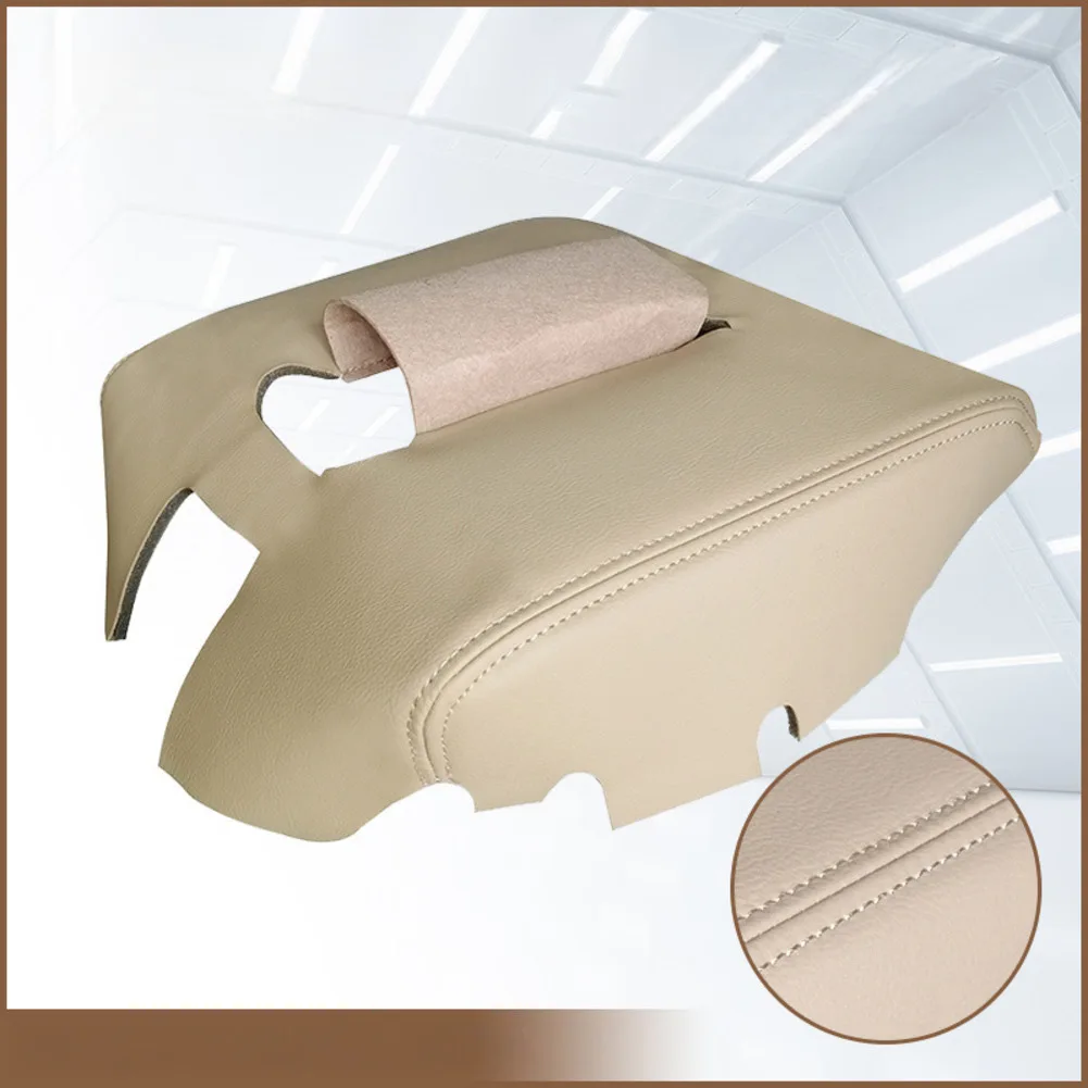 Black Beige Gray Center Armrest Box Cover for Chevrolet For Silverado 14 to 18 and For GMC For SIERRA 1500 2500HD 3500 models