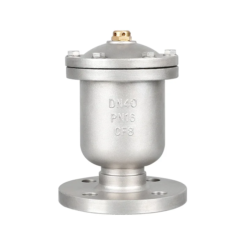 304 stainless steel flange automatic exhaust valve P41X quick thread QB1 single port 316L vent valve steam
