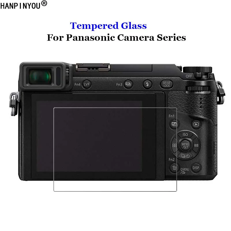 For Panasonic Lumix GH6 ZS220 ZS110 LX9 LX15 FZH1 LX10 G9 G8 II G80 G81 Tempered Glass 9H 2.5D Camera LCD Screen Protector Film