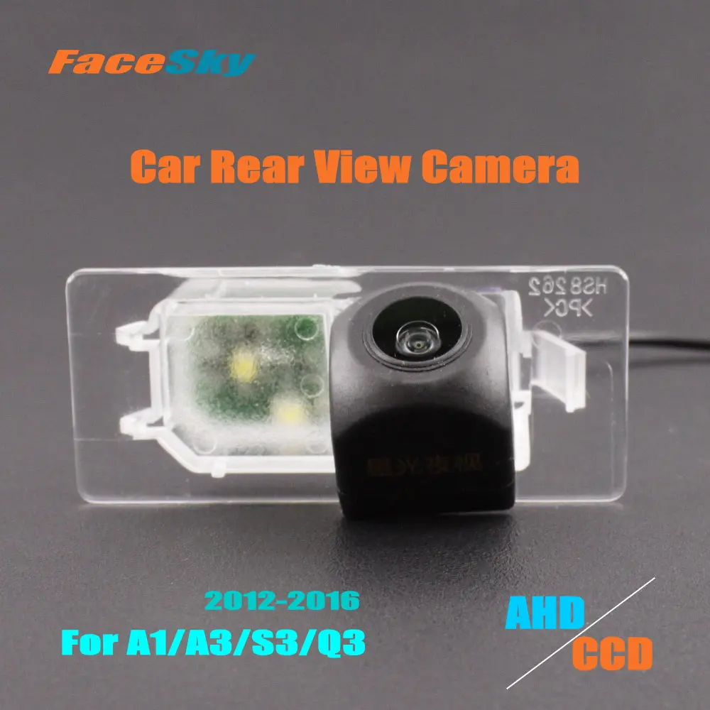 

High Quality Car Parking Camera For Audi Q3 8U/F3 Rear Reverse Cam AHD/CCD 1080P Dash Aftermarket Accessories