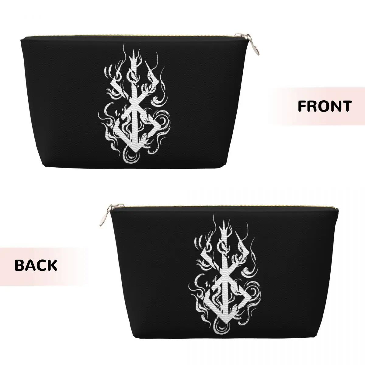 Custom Berserks Anime Toiletry Bag Women Makeup Cosmetic Organizer Ladies Beauty Storage Dopp Kit Case