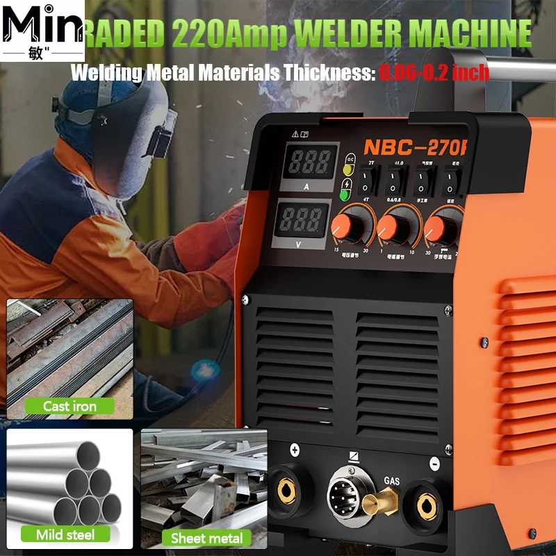 New Condition Industrial NBC 270F Arc Welding Machine 380V 220A Professional Sheet Metal Welding Equipment for Factory
