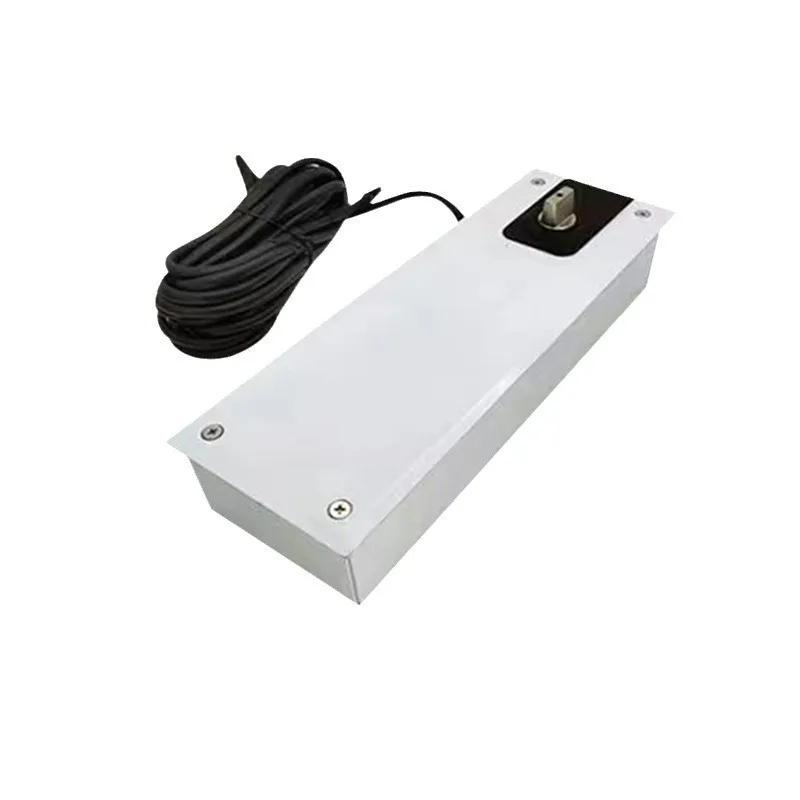 Intelligent single-way 180 ° glass door accessories, automatic swing door motor hidden from the door