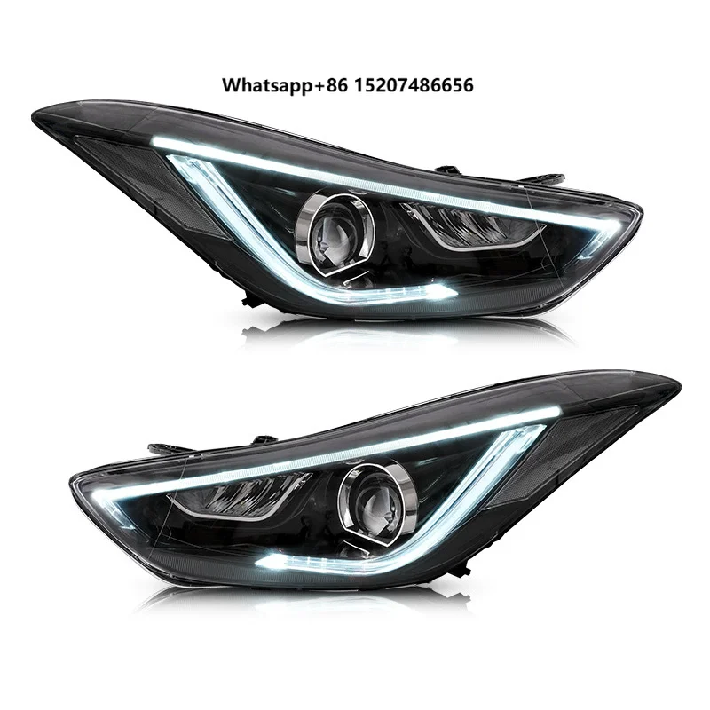 Turn Signal Headlight for  LED Assembly 12V 6500K 60W 4600 Lumens H7 Universal Fitment Retrofit/Upgrade 1 Year
