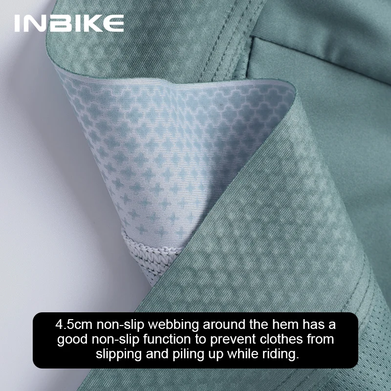 INBIKE New Pro Cycling Jersey Man MTB Jersey Road Bike Short Sleeved Shirts Road Reflective Bicycle Jersey MTB Cycling Clothing