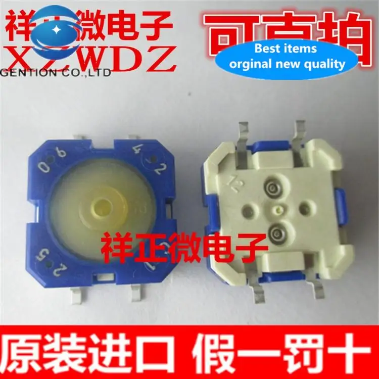 

10pcs orginal new 12 patch waterproof and dustproof 1.14.001.916/0000 key switch 12*12*5mm