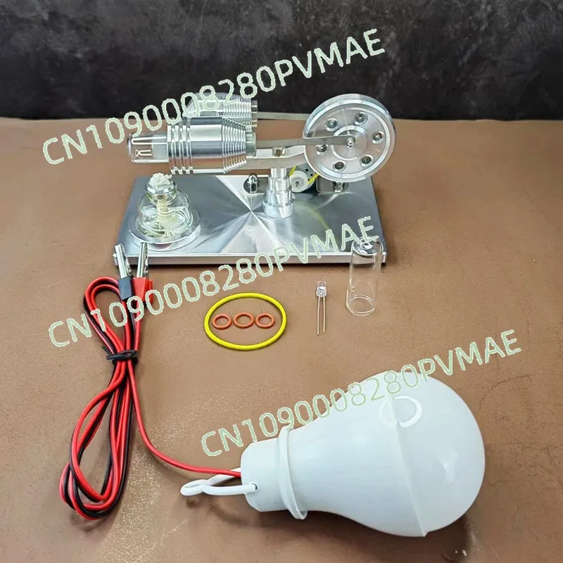 

Stirling Engine Model - Flame-absorbing External Combustion Engine for Physics Teaching & Science Experiment