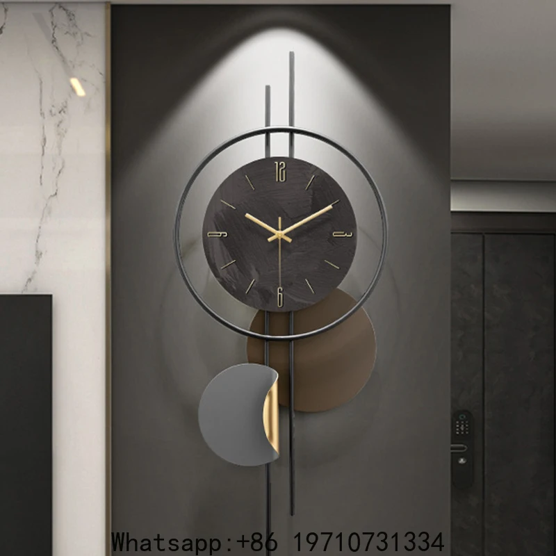 Minimalist Stylish Wall Clocks Mural Wall Clocks Elegant Room Ornaments Clock Home Decorating Items Clock Creativity Design