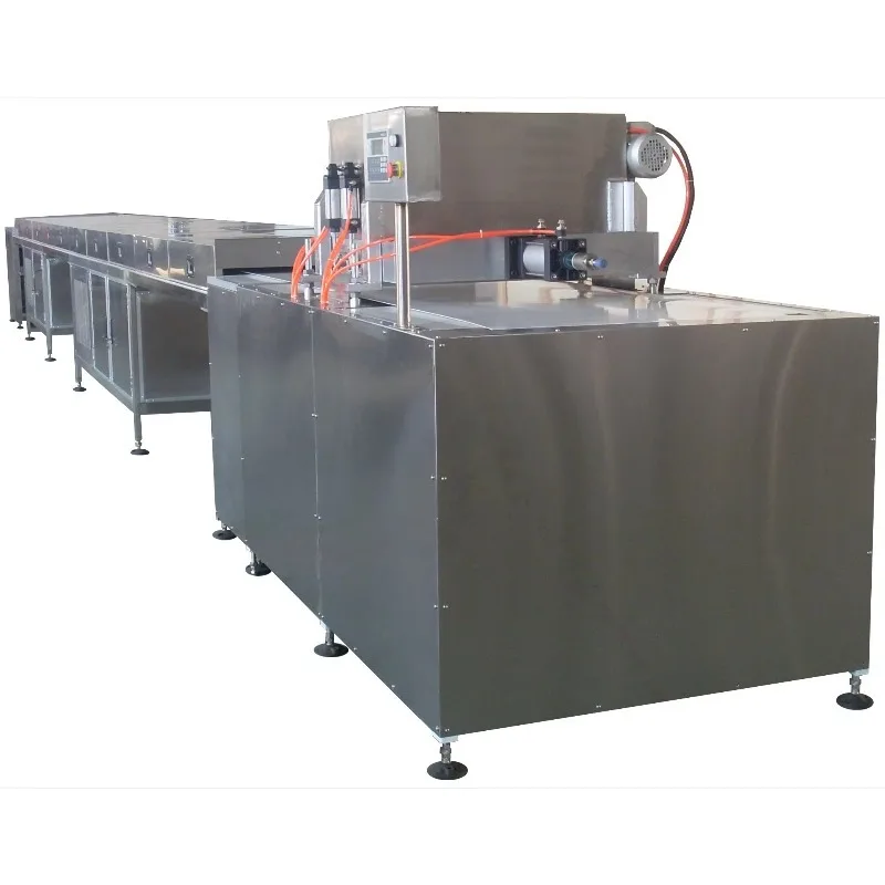 Small Integrated Automatic Chocolate Depositing Production Line Mini Chocolate Forming Processing Machine