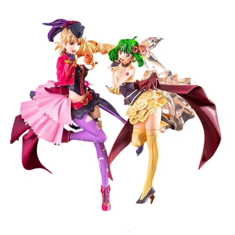 In Stock Max Factory Original PLAMAX The Super Dimension Fortress Macross Ranka Lee Sheryl Nome Assembly Model Children's Gifts