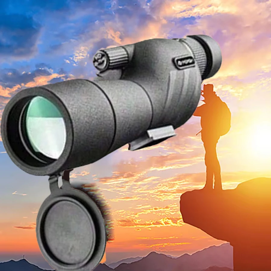 

Bird Watching Monoculars Portable Telescope 25-75x60 High Definition BAK4 Big Zoom Optical Spotting Scope Outdoor Search Hunting