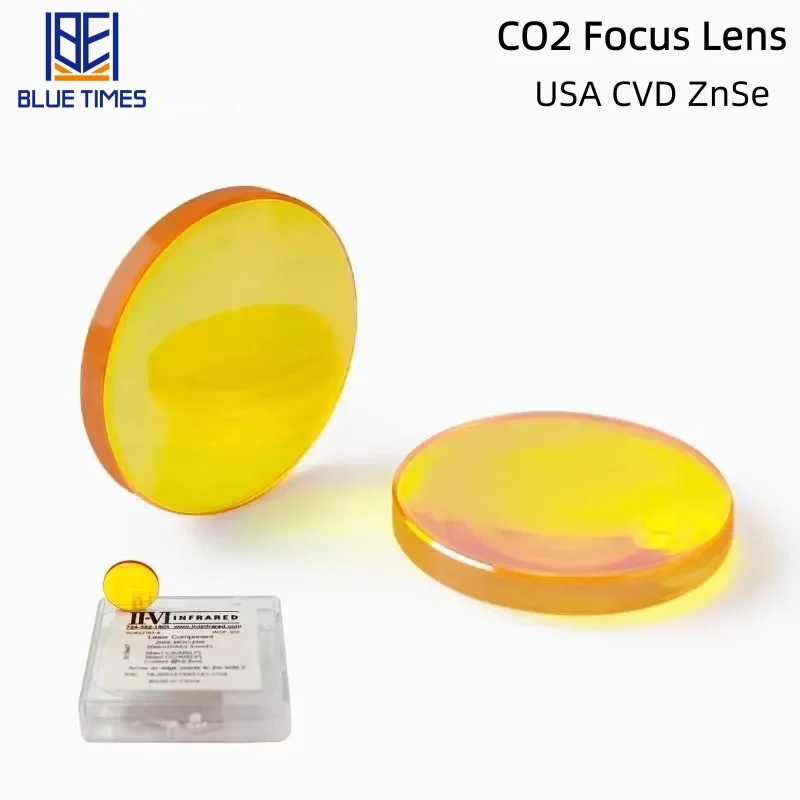 

Bluetimes Laser Focusing Lenses CVD Multi-Size CO2 ZnSe Lenses Suitable for Laser Tubes and Laser Cutting/Engraving Machines
