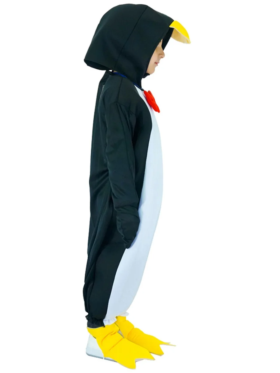 Pinguim Cosplay Macacão Fantasias, Animais Desempenho, Vestido Halloween, Desempenho do bebê