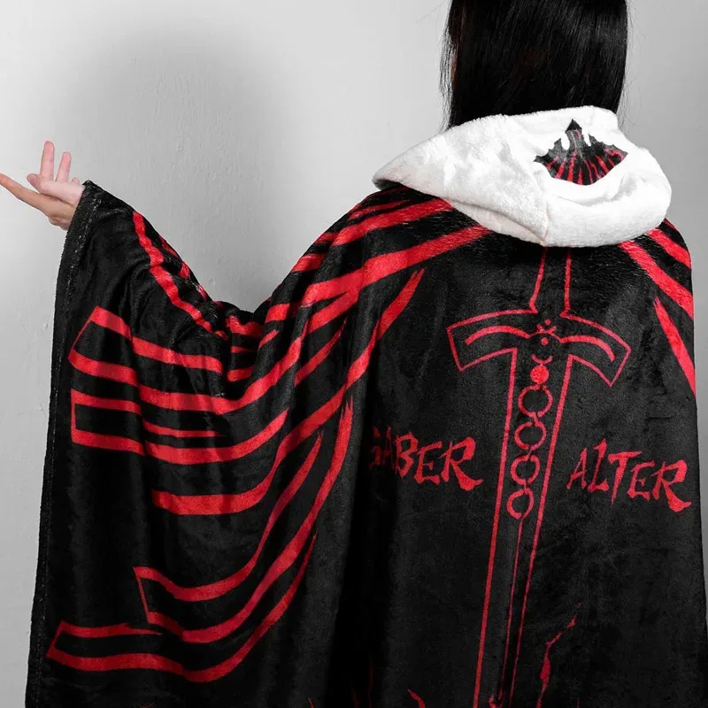 qq98 مصير البقاء ليلة السماء يشعر صابر تغيير أنيمي FGO FSN عباءة بطانية مانغا دور ساكورا رين شيرو إيميا عمل الشكل هدية