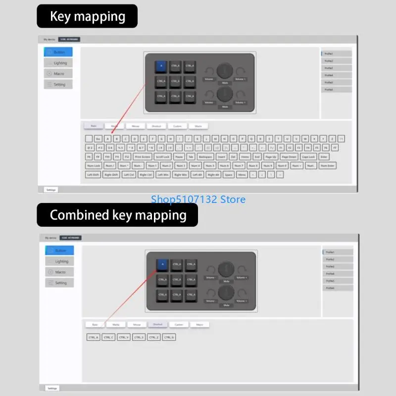 

87HD Detachable Type C wireds 17 Mechanical Number Pad for Efficient Data Entry