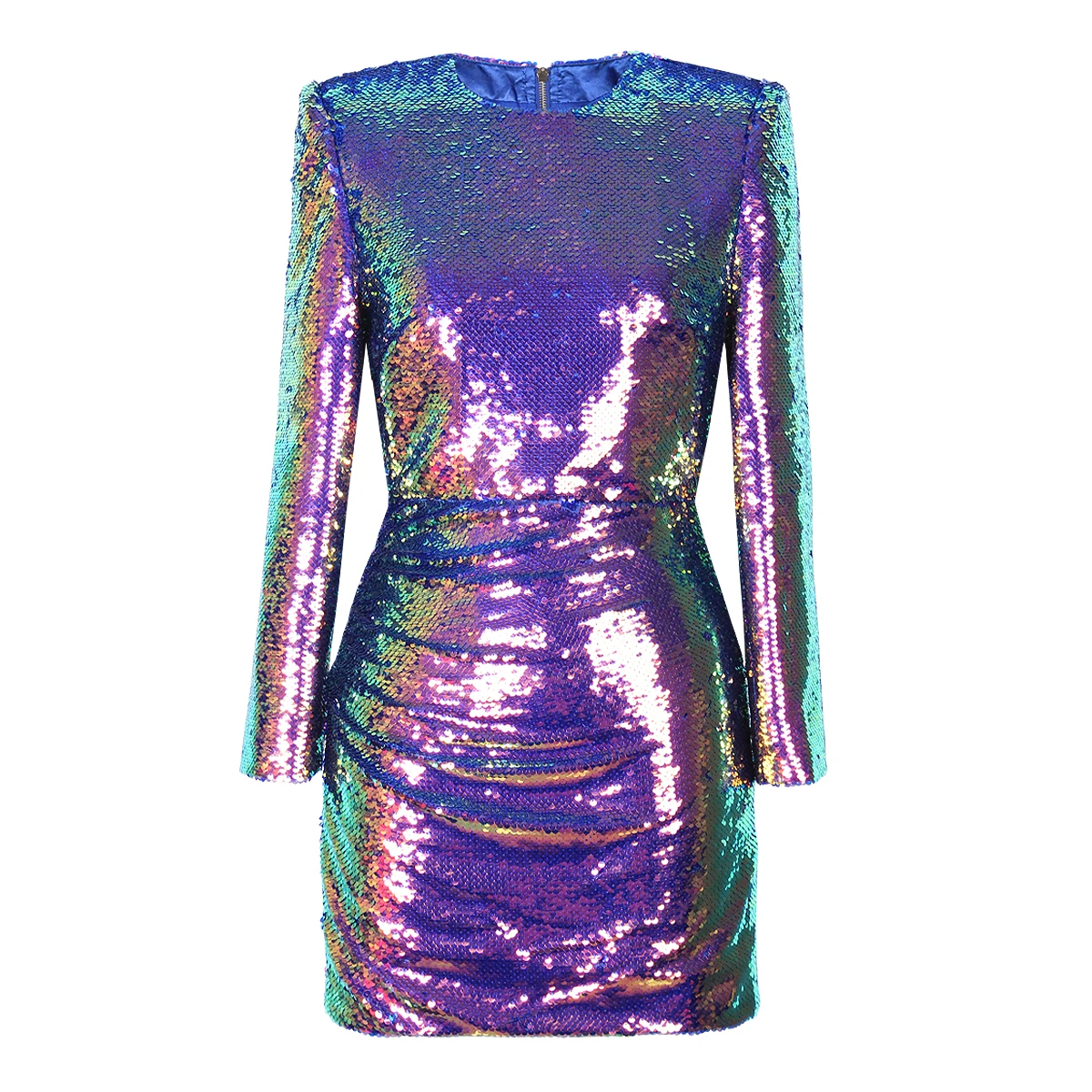 2024 Spring And Autumn New Dazzling Sequins Shiny Temperament Women's Annual Meeting Stage Banquet Party Dress Dress