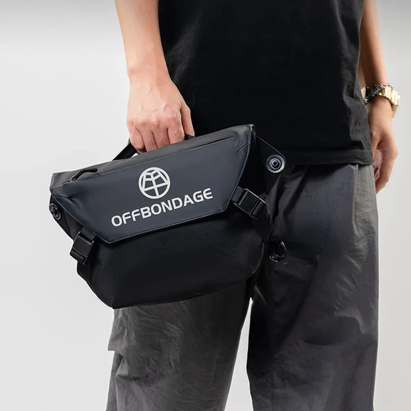 

Multifunction Bicycle Handlebar Bag Frame Pannier Large Capacity Unisex Shoulder Bag Casual Men's Shoulder Bag