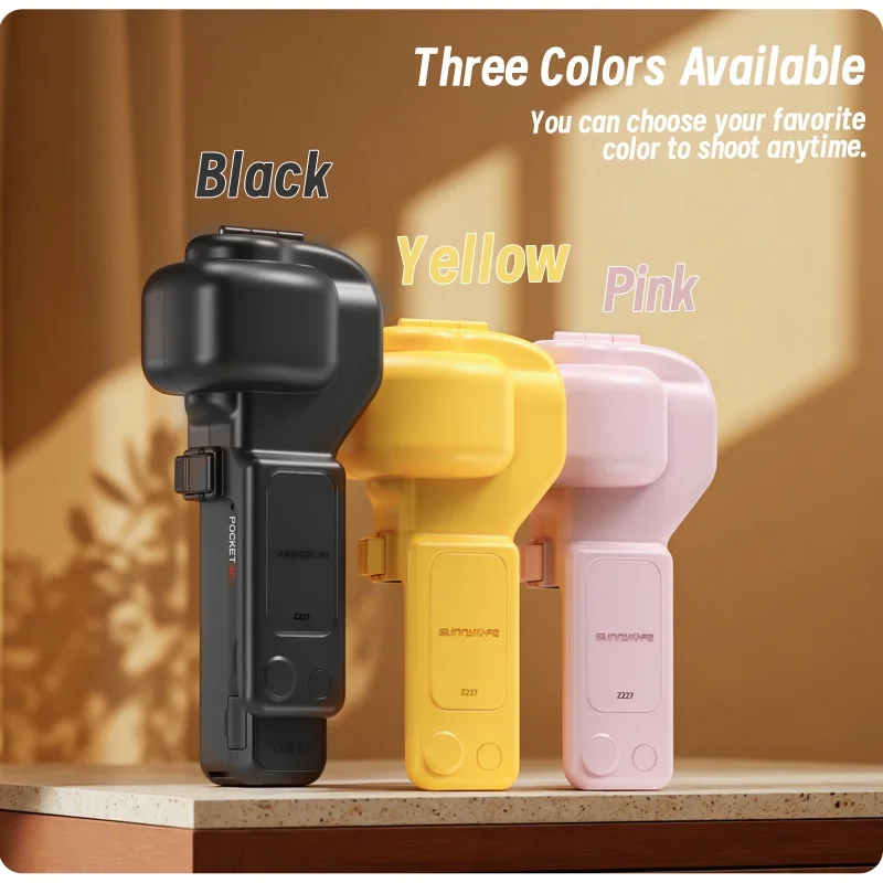 Portable Protective Handle Case for DJI Osmo Pocket 4P Gimbal Camera Shockproof Hand Shell With Wrist Strap Camera Accessories