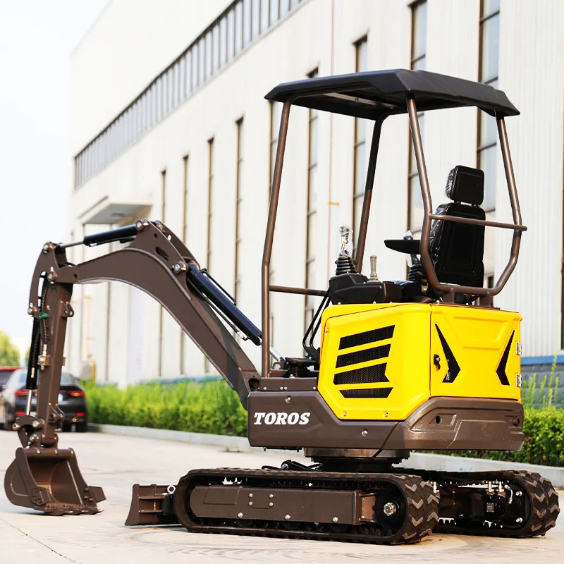 Customized High Quality Crawler Mini Excavator Agricultural Digging Trenches 3.5 Ton Multifunctional Hydraulic Small Digger