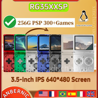 ANBERNIC RG35XXSP Flip Handheld Game Consoles 3.5 Inch IPS Screen Linux System 3300mAh WIFI Video Game Consoles 256G PSP 300Game