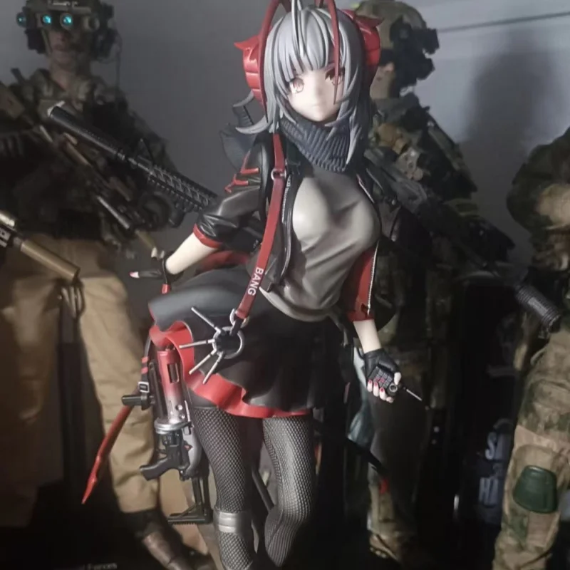 Arknights Anime Game Figuur W Gewapende Mooie Meisjes 26 cm Randapparatuur Kawaii Actiefiguren Collectie Model Poppen Kinderen Speelgoed gift
