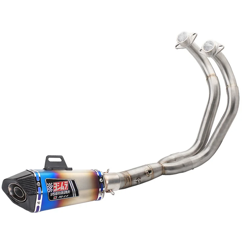 

MT07 FZ07 XSR700 Motorcycle Exhaust Full System Yoshimura R11 Slip On Muffler Pipe For Yamaha MT-07 FZ-07 Tracer 700 (2014-2021)