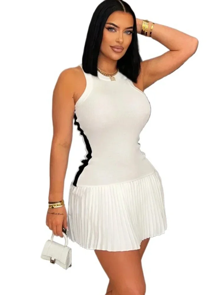 夏のファッション無地ワンピース レディース セクシー オフショルダー 半袖 ハイウエスト フリル ショート丈ワンピース エレガント スリムフィットワンピース