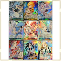 Anime Azur Lane DIY ACG Sexy Laser Card Marnie Hilda Fubuki Boy Toy Card Book Collection Christmas Birthday Present