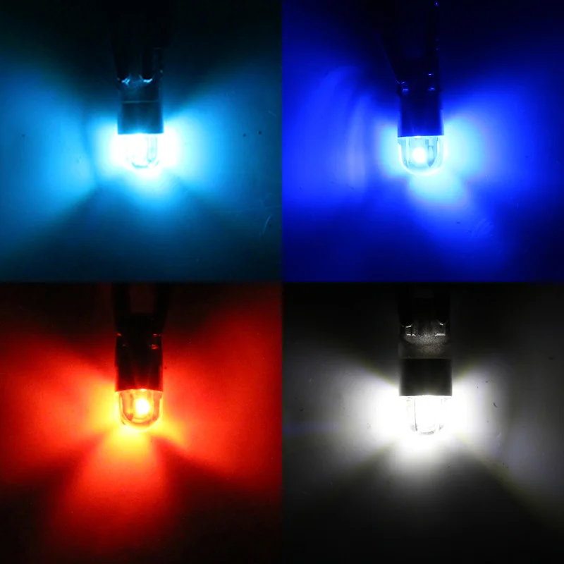 4x LED Clearance Light Bulb Lamp W5W T10 Canbus For Skoda Fabia MK1 MK2 MK3 Felicia Superb Octavia 1 2 3 A5 A7 Rapid Yeti Karoq