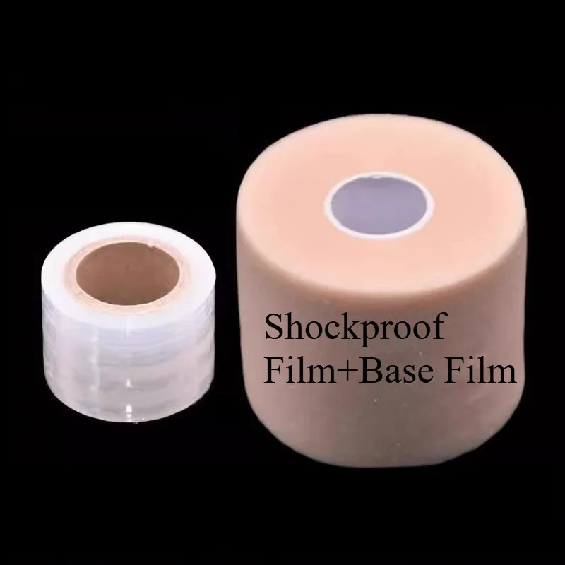 

Badminton racket buffer film, tennis racket grip tape, base layer film, shock-absorbing film, handle grip