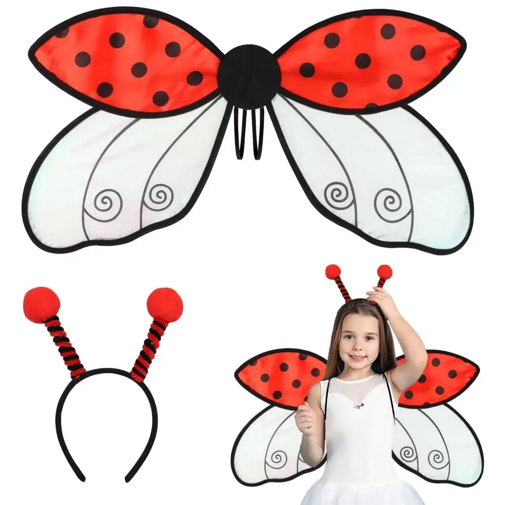 Lightweight Bugs Cosplay Wings Insect Handmade Craft Yellow Bee Fly Wings Elastic Straps Sparkle Costume Wings Christmas Gift