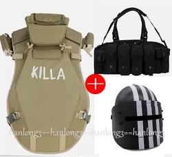 Russian Killa Armor Version Jacket, Body Armor Vest, Black Hangers Bag, Heavy MASKA Helmet, 6b13