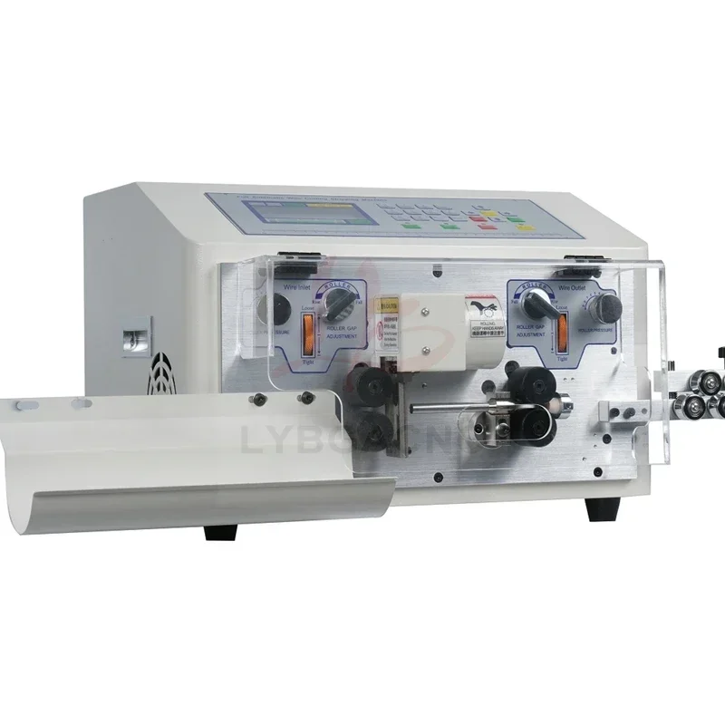 Peeling Stripping Cutting Machine SWT-608-EN/ES 4 Wheels Drive Computer Automatic Wire Cables Strip Stripper Device 0.1 To 8mm2