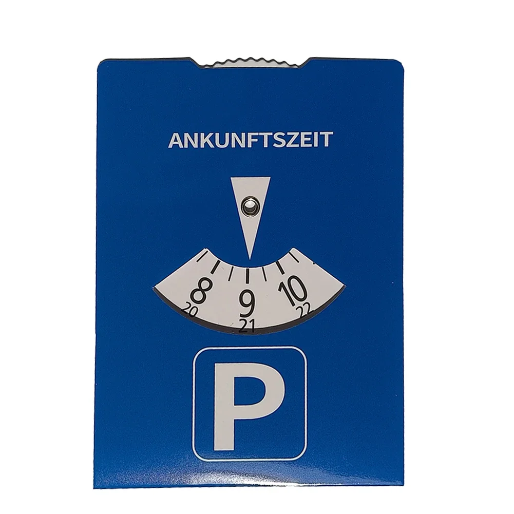 Car Parking Indicator Cardboard Parking Disc Parking Management Easy Installation Non-Deformation Design Paper Material